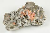 Realgar With Pyrite, Quartz and Sphalerite - Peru #195767-2